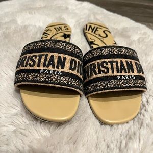 Christian Dior slides